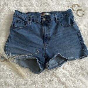 Levi's Classic Blue Jean Shorts